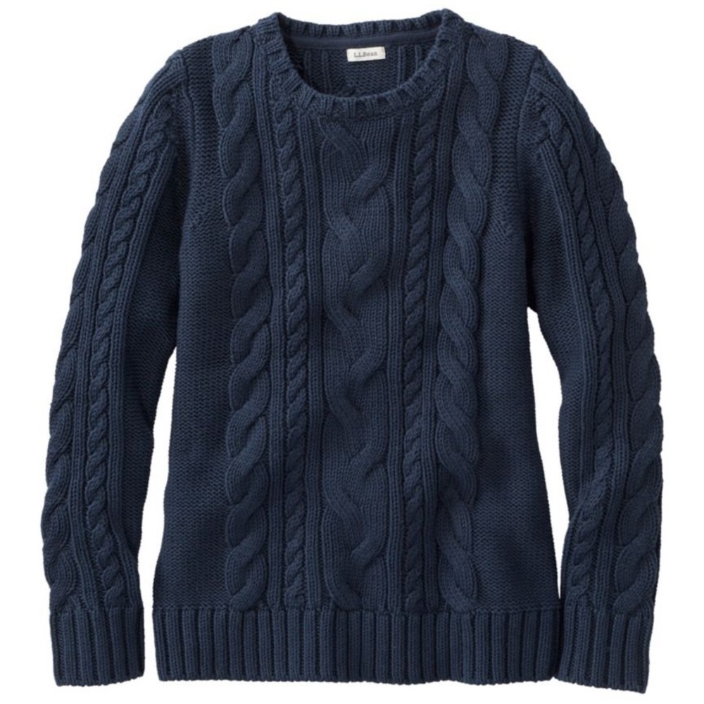 L.L. Bean Women's Double L® Cable Sweater, Crewneck